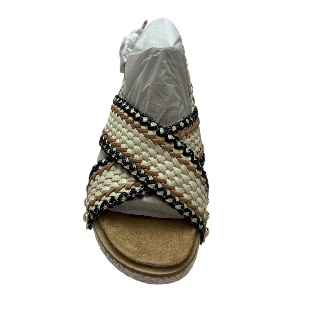 Kelsi Dagger Brooklyn Pace Raffia Platform Sandals - Picture 5 of 10